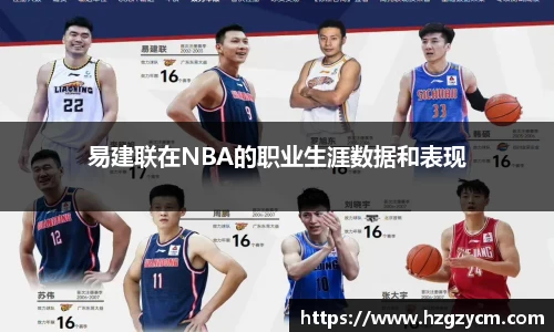 易建联在NBA的职业生涯数据和表现